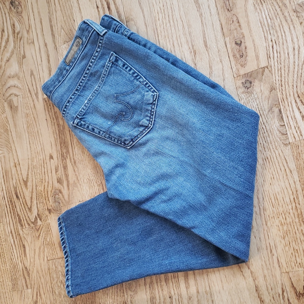 (W26) Adriano Goldschmied The Piper Slouchy Slim Cropped Jeans Streetwear